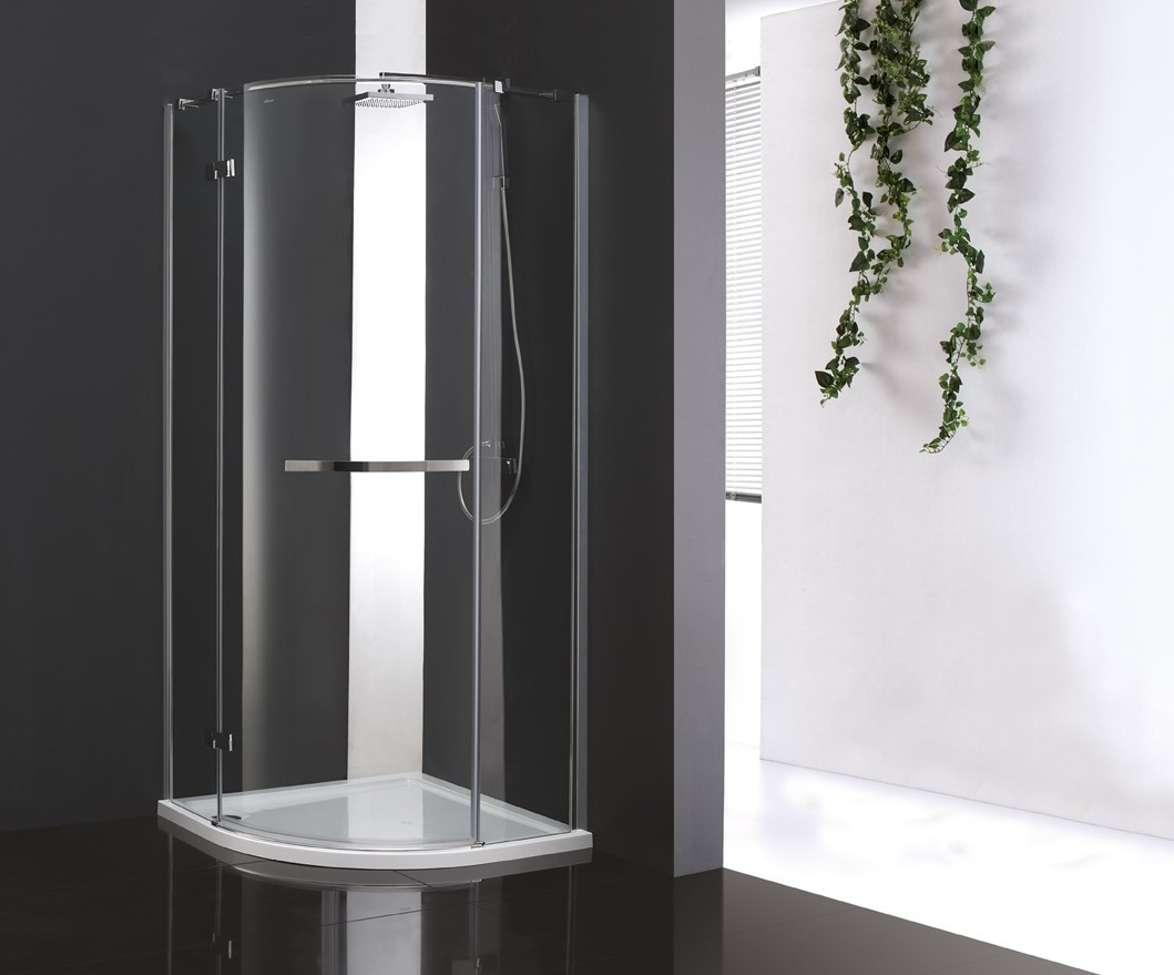 Душевой уголок CEZARES BERGAMO-W-R-1-100-ARCO-C-Cr-L-IV - Gidratop.ru изображение