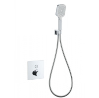 Смеситель для душа с термостатом встраиваемый WONZON & WOGHAND, Хром (WW-D1017-B-CR) - Gidratop.ru изображение