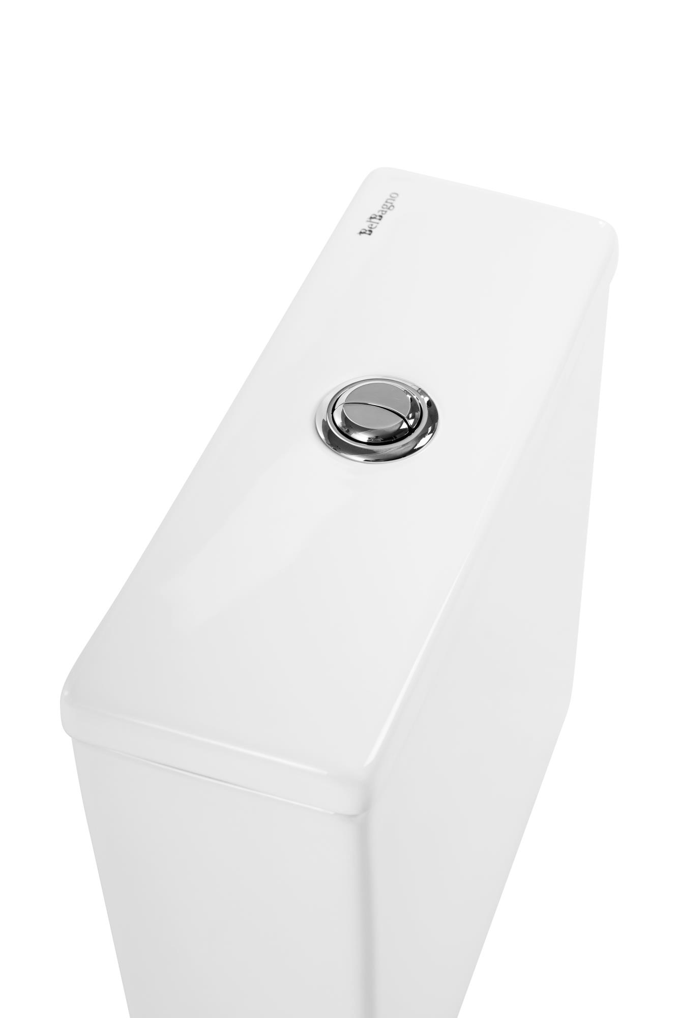 Унитаз-компакт безободковый BelBagno NORMA BB339CPR/BB339T/BB089SC - Gidratop.ru изображение
