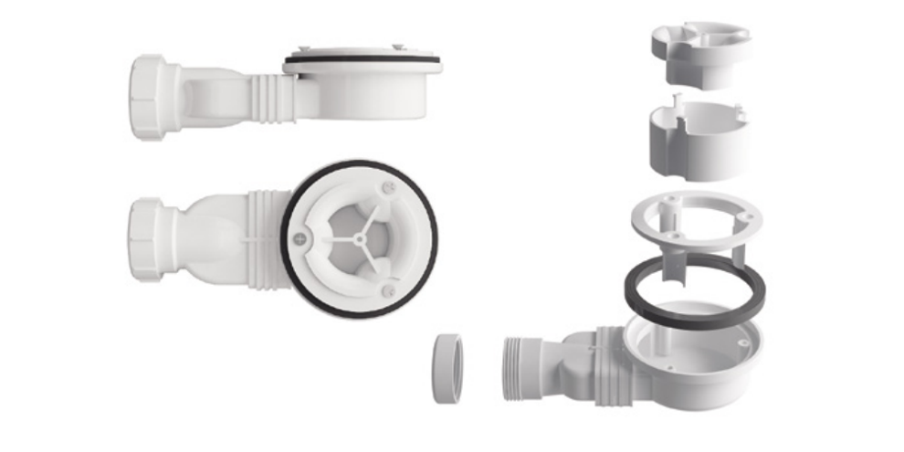 Сифон Vsph-D132 с гидрозатовром - Gidratop.ru изображение