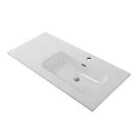 Керамическая раковина, чаша справа, BB1000ETL-R, 1010x460x175 - Gidratop.ru изображение