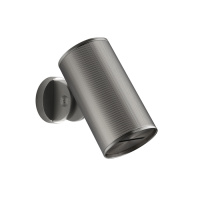 GESSI 316 RIGATO верхний душ Oslash;79 мм., с настенным креплением, водопад, цвет Steel Brushed