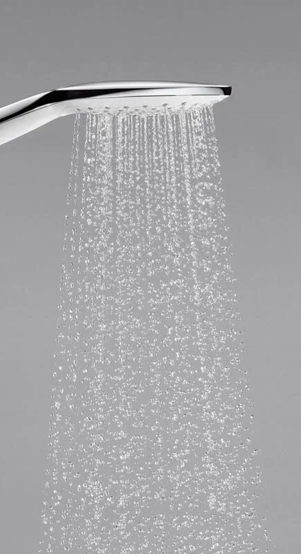 Ручной душ Hansgrohe 28587400 Raindance Select S 150 Air 3, белый/хром - Gidratop.ru изображение