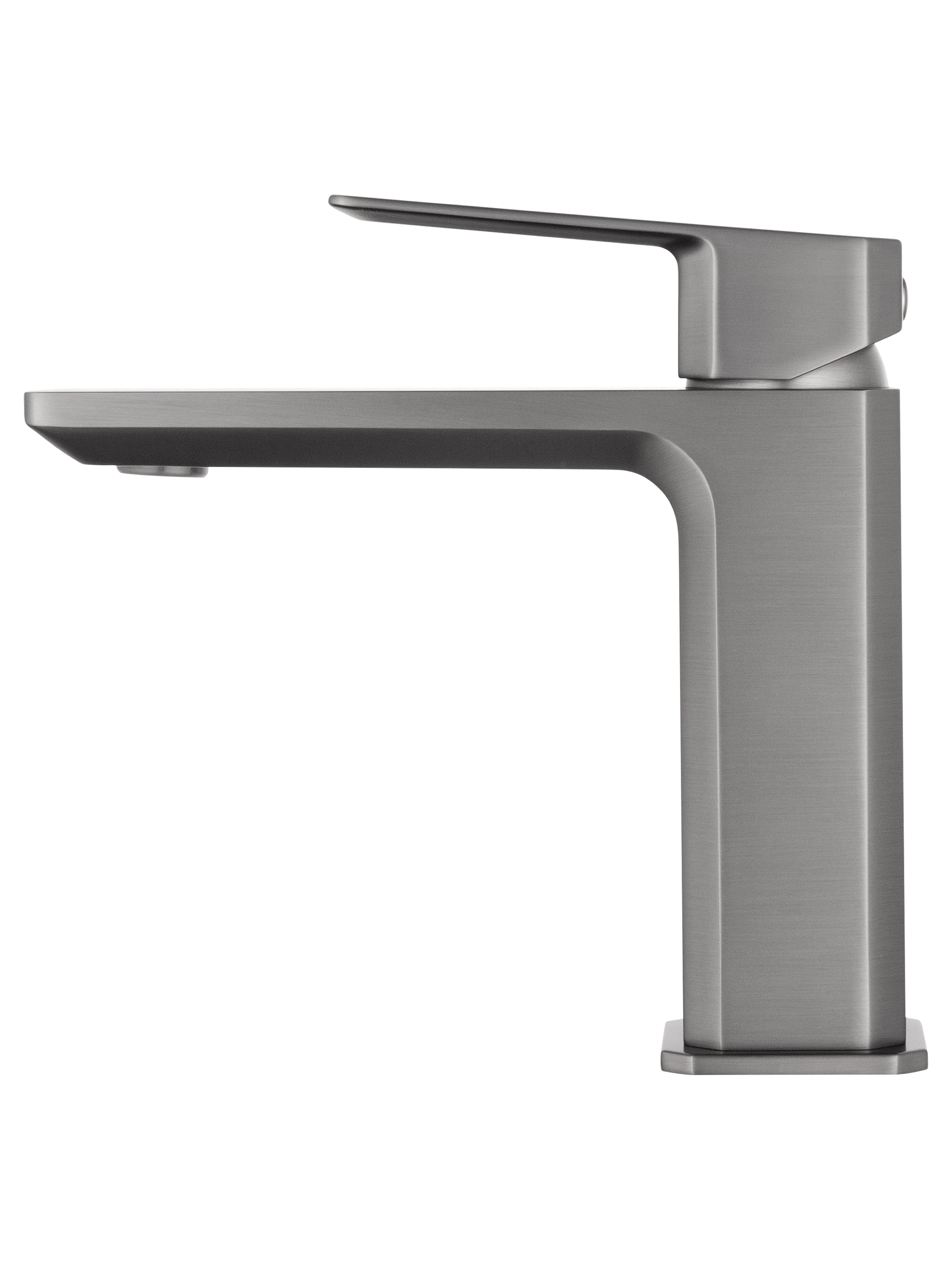 Смеситель для раковины WONZON & WOGHAND DIAMOND, Темный графит (WW-88139011-BGM) - Gidratop.ru изображение