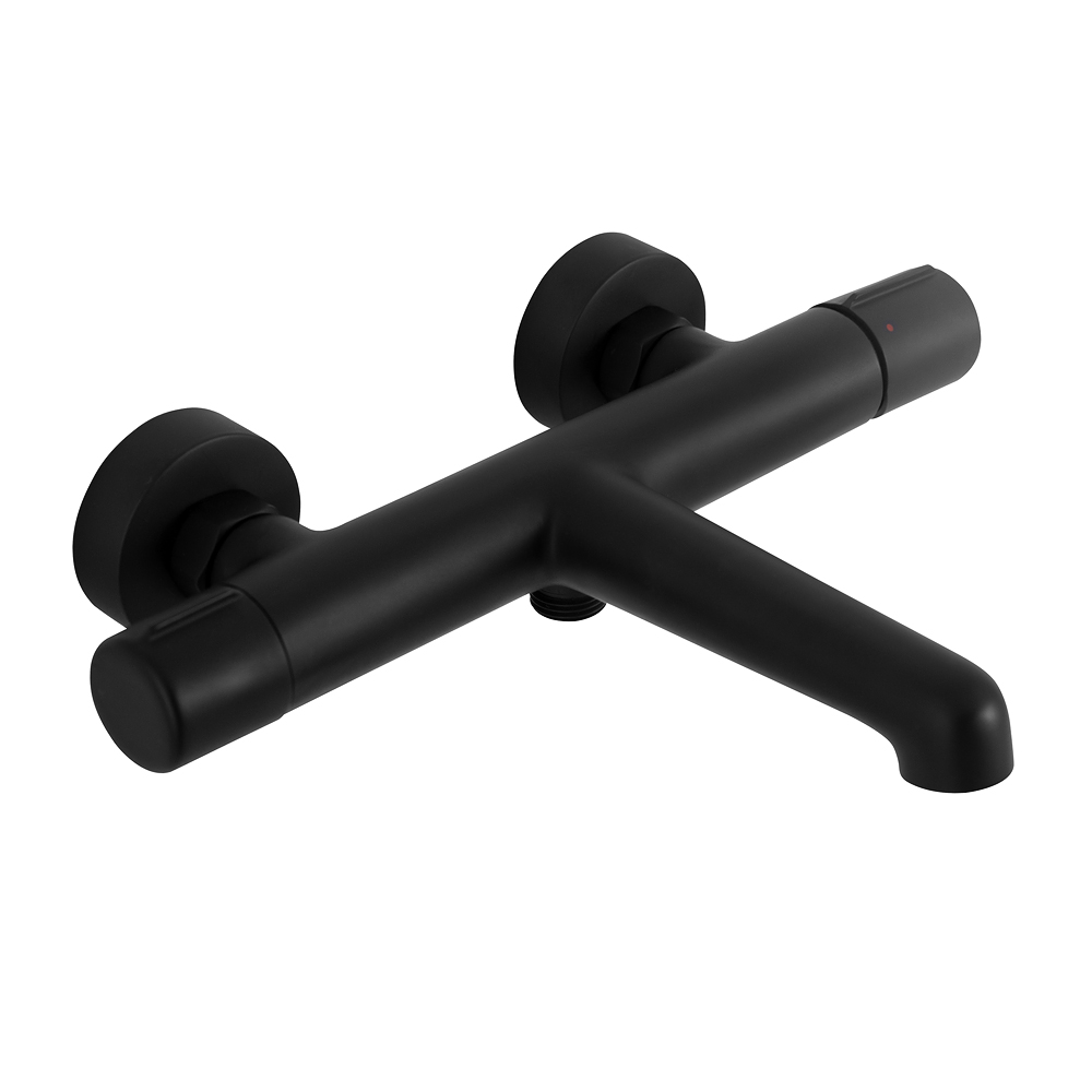 UNO Смеситель для ванны и душа, чёрный UNO-VASM-NERO - Gidratop.ru изображение