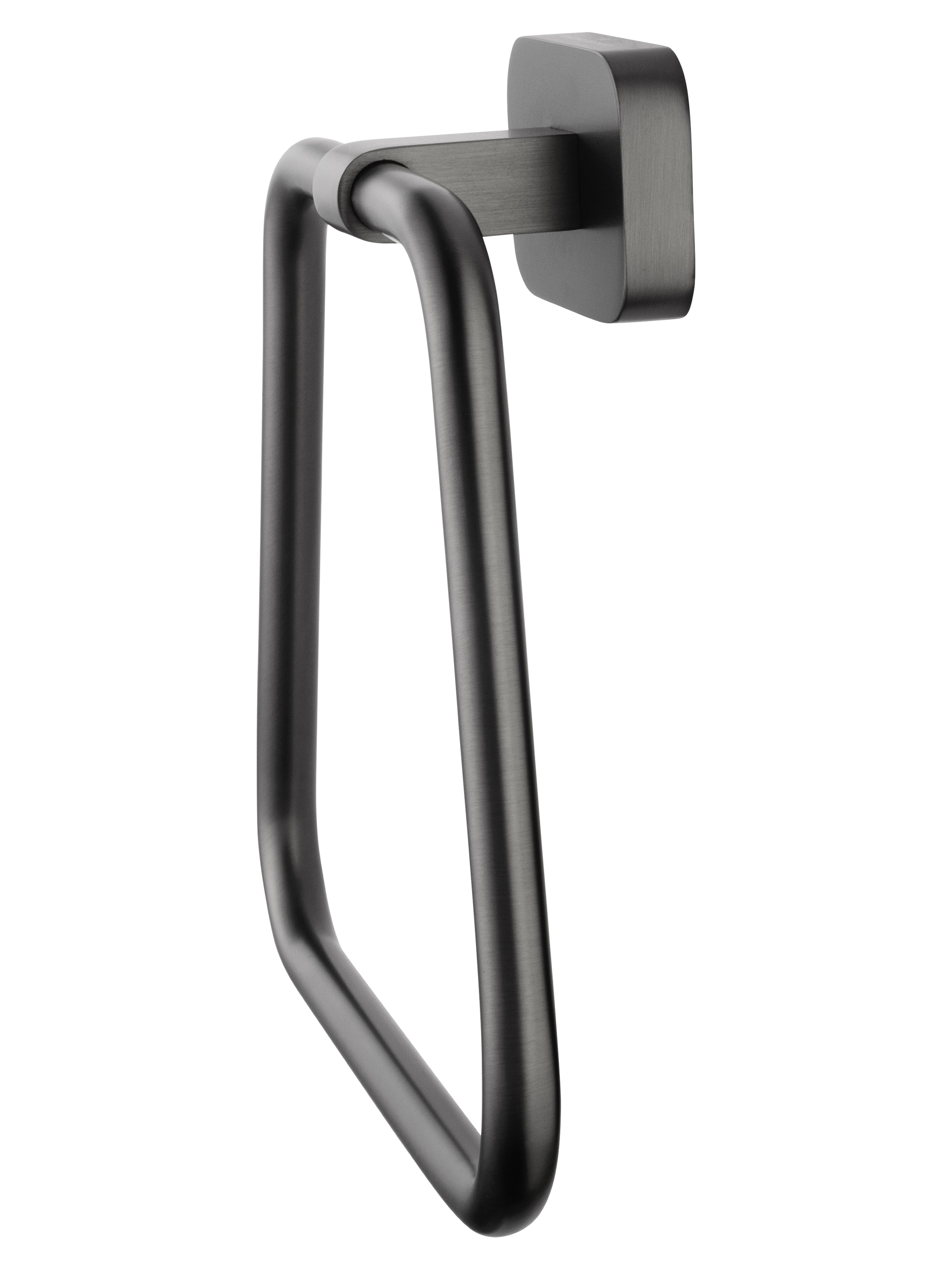 Кольцо для полотенец WONZON & WOGHAND GRAFFITY, Темный графит (WW-9313-BGM) - Gidratop.ru изображение