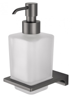 Дозатор мыла WONZON & WOGHAND ECLIPSE, Темный графит (WW-9133-BGM) - Gidratop.ru изображение