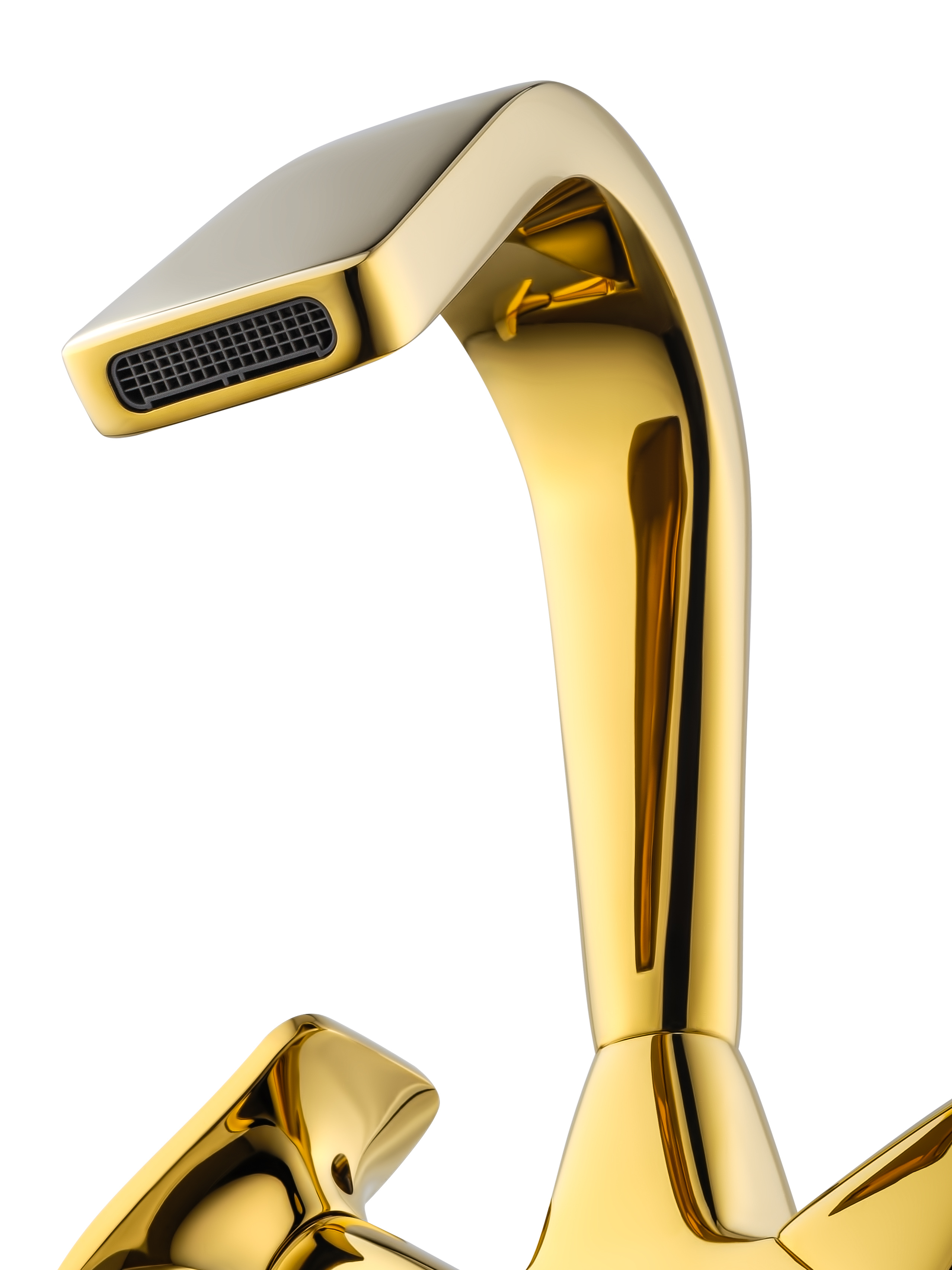 Смеситель для раковины высокий WONZON & WOGHAND SHAKESPEARE, Темное золото (WW-651103-DG) - Gidratop.ru изображение