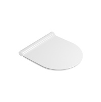 Catalano Zero Сиденье для унитаза 46см с микролифтом, тонкое, цвет белый глянцевый - Gidratop.ru изображение