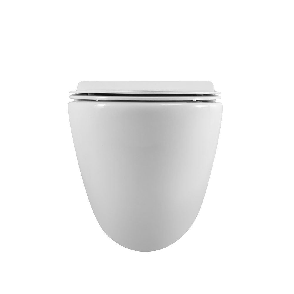 Унитаз подвесной безободковый BelBagno AMANDA BB051CHR/BB076SC - Gidratop.ru изображение