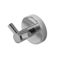 RELAX-HKD-01 Крючок двойной, исполнение хром - Gidratop.ru изображение