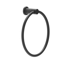 GESSI INCISO полотенцедержатель кольцевой, цвет: nero XL - Gidratop.ru изображение