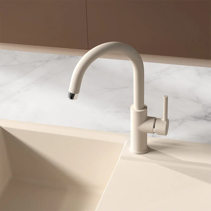 Смеситель для кухонной мойки Lemark Comfort LM3073PSH с подключением к фильтру, шампань - Gidratop.ru изображение