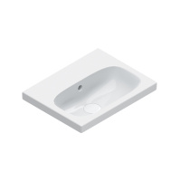 Catalano Alvea Раковина 45*35 подвесная или на мебель, цвет белый глянцевый, - Gidratop.ru изображение