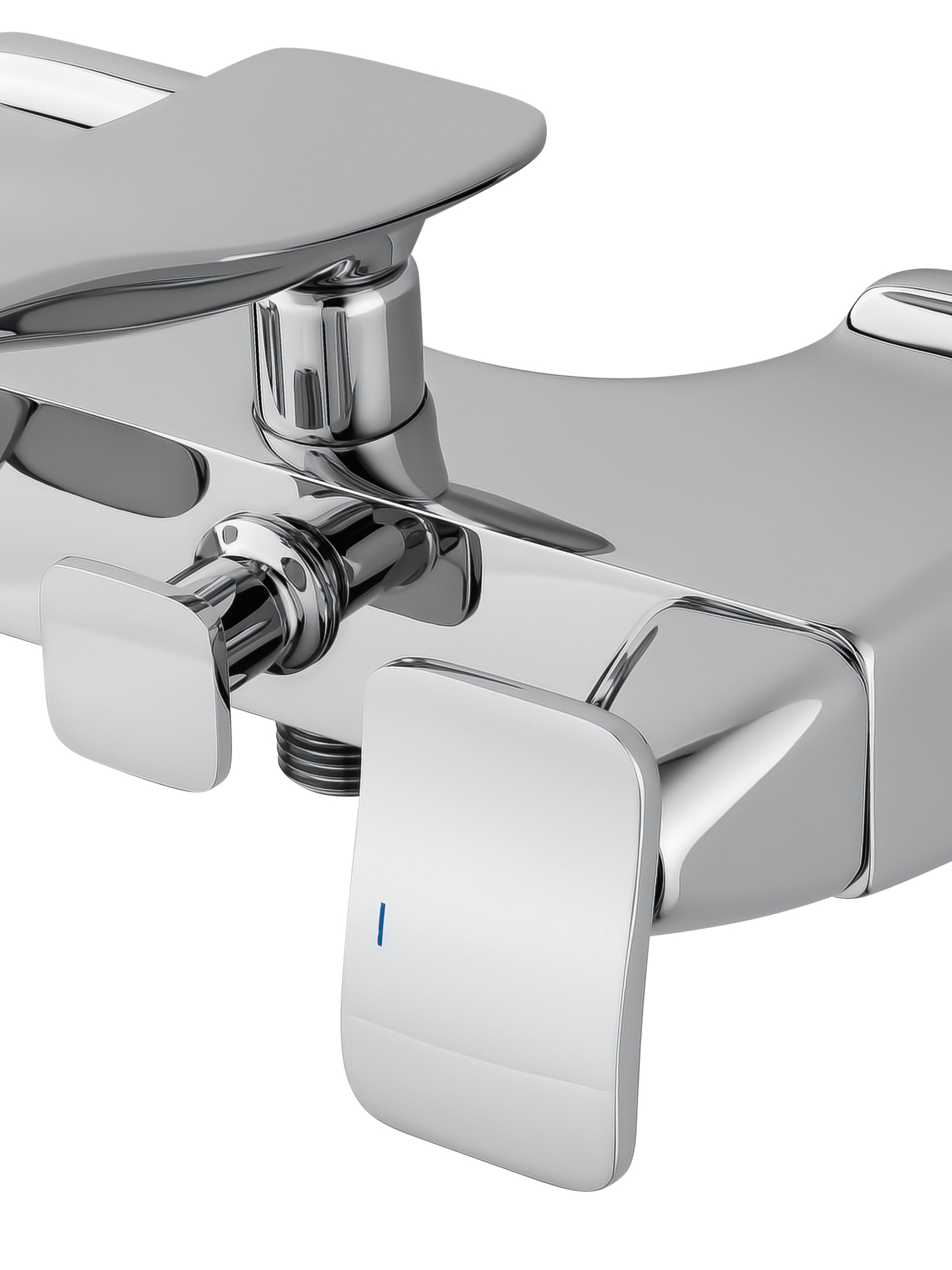 Смеситель для ванны WONZON & WOGHAND SHAKESPEARE, Хром (WW-653101-CR) - Gidratop.ru изображение