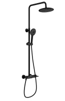 Душевая система WONZON & WOGHAND MUSE Corno, Черный матовый (WW-A30653-MB) - Gidratop.ru изображение