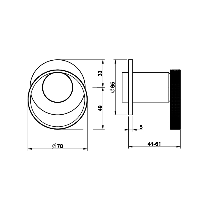 Gessi Anello встраиваемый однорычажный смеситель на 1 выход, цвет: хром - Gidratop.ru изображение