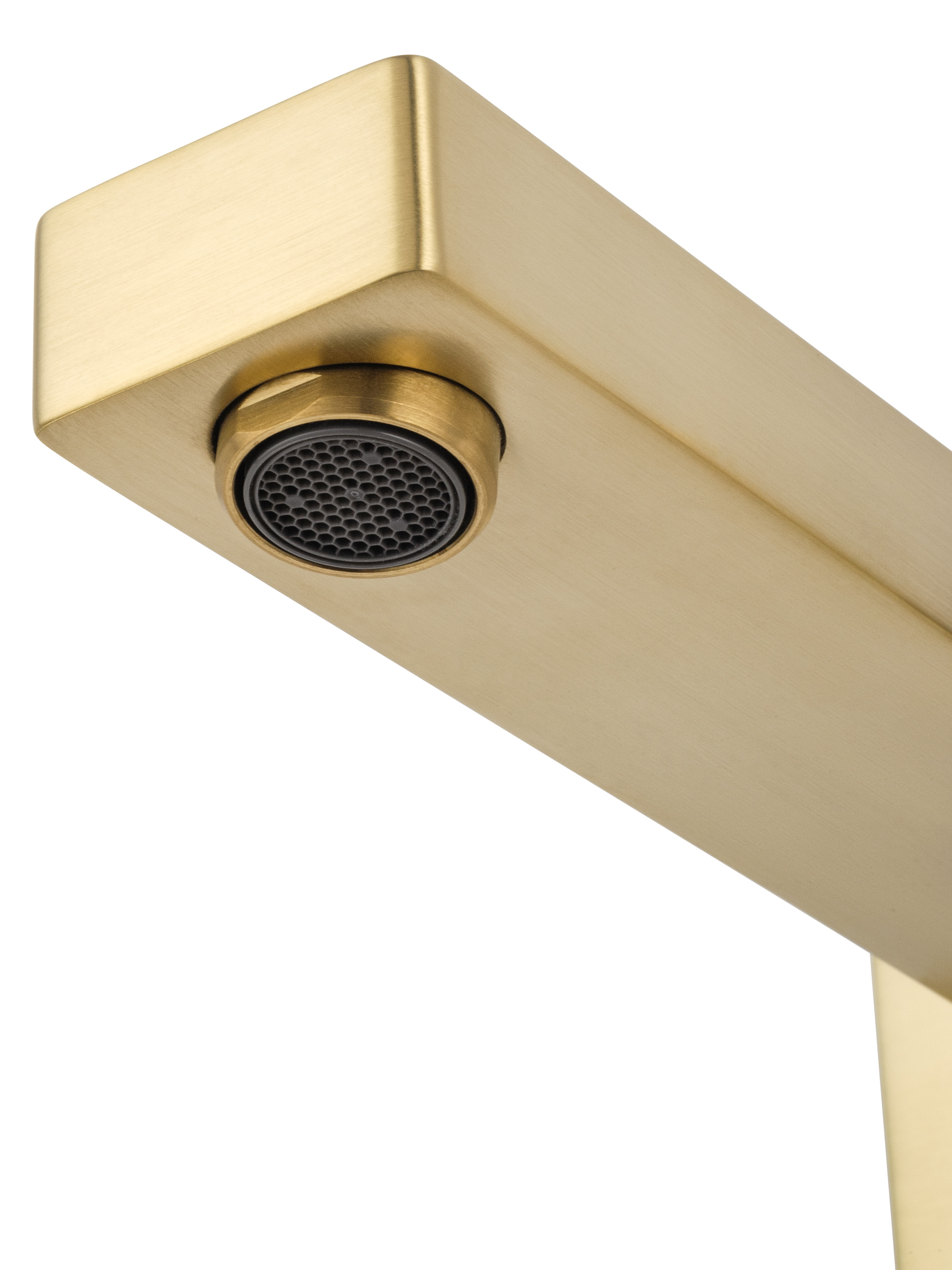 Смеситель для раковины встраиваемый WONZON & WOGHAND FRAME, Брашированное золото (WW-88869010- BG) - Gidratop.ru изображение