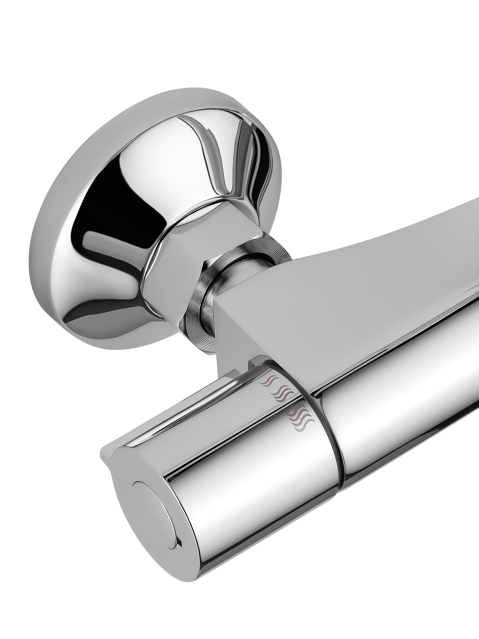 Смеситель для душа с термостатом WONZON & WOGHAND INN 5, Хром (WW-B1005-A-CR) - Gidratop.ru изображение