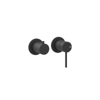 GESSI 316 встраиваемый смеситель, на 2 источника  (внешняя часть), цвет: Black XL