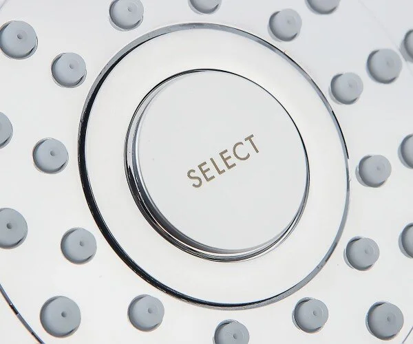 Верхний душ Hansgrohe Raindance Select ES, 24х24 см, 2 режима струи, с держателем 26470000, цвет хром - Gidratop.ru изображение