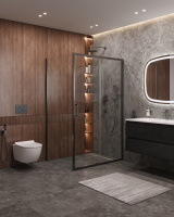 Душевой уголок CEZARES MOLVENO-AH-11-140/90-C-GM-IV - Gidratop.ru изображение