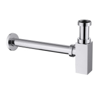 Сифон для раковины ABBER AF0031 хром - Gidratop.ru изображение