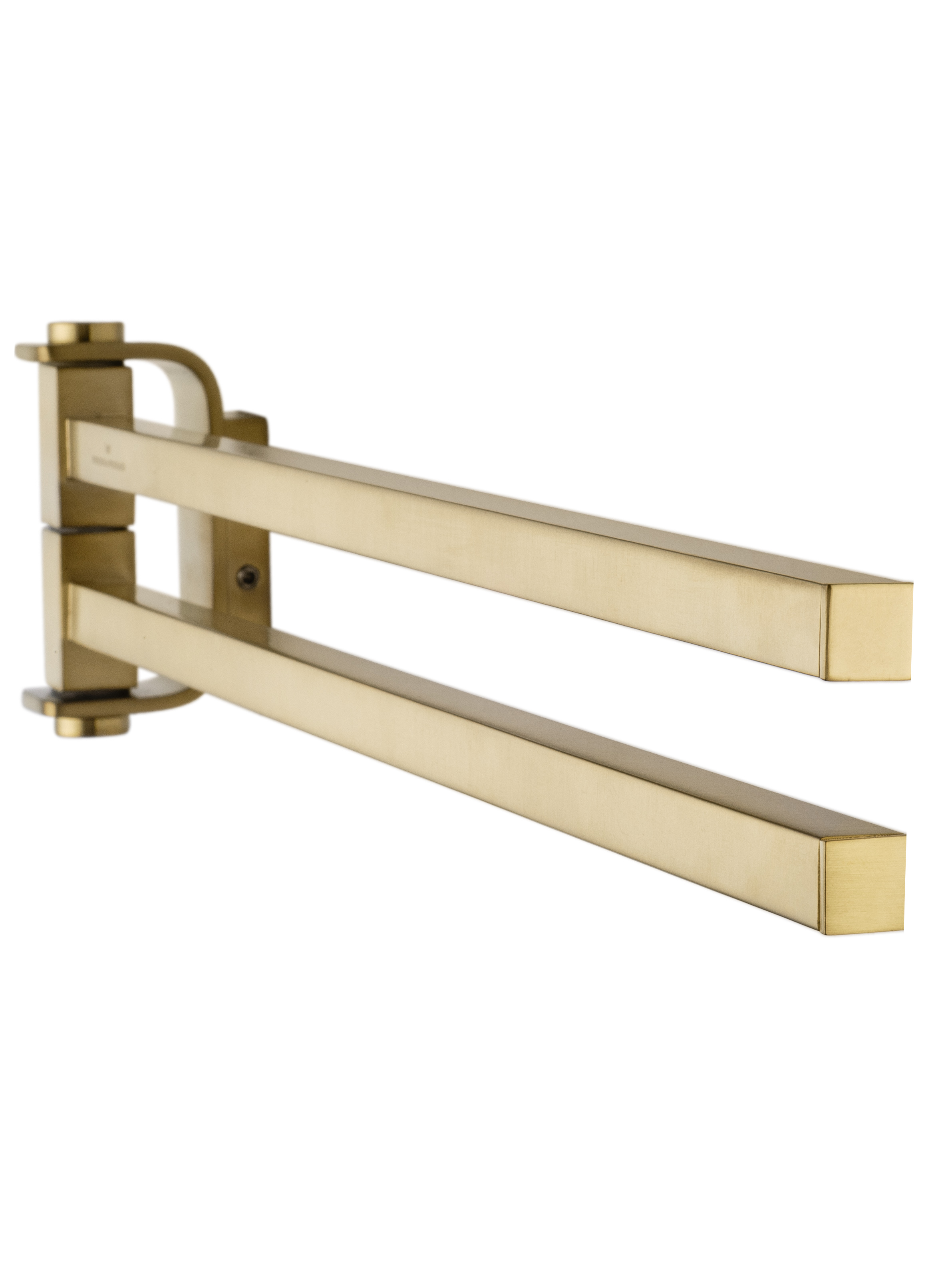 Полотенцедержатель поворотный WONZON & WOGHAND LOTTE, Брашированное золото (WW-8331-BG) - Gidratop.ru изображение