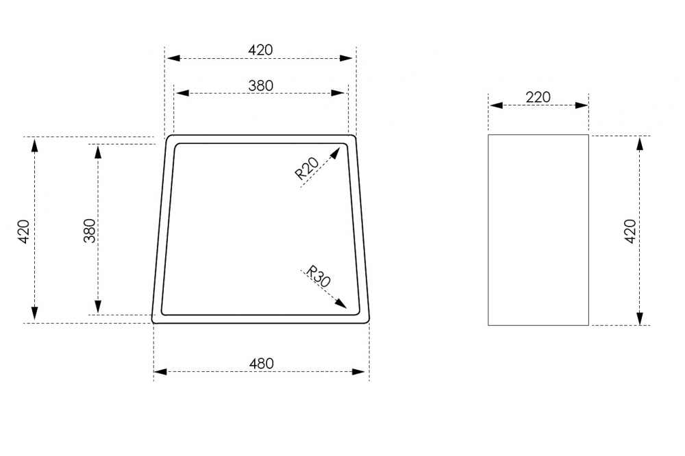 Стульчик для ванной ABBER Stein AS1638 белый матовый - Gidratop.ru изображение