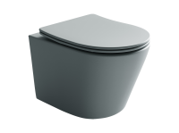 Подвесной унитаз Balearica Rimless (цвет Черный Матовый)