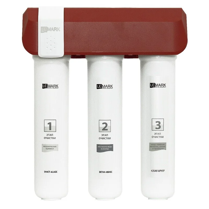 Фильтр для воды Lemark Optima 9920086, для очистки от соли жесткости и хлора - Gidratop.ru изображение