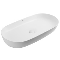 Раковина накладная ABBER Bequem AC2110MW белая матовая - Gidratop.ru изображение