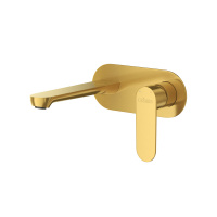 STYLUS-BLI1-BORO-W0 Смеситель для раковины встраиваемый с внутренней частью, без донного клапана, брашированное золото - Gidratop.ru изображение