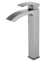 Смеситель для раковины высокий WONZON & WOGHAND FIT, Темный графит (WW-88239009-BGM)