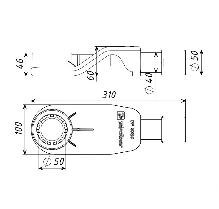 Душевой трап 90 см WONZON & WOGHAND, Брашированный никель (WW-65409M-BR) - Gidratop.ru изображение