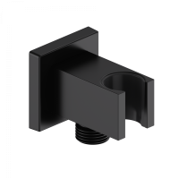 Шланговое подключение с держателем WONZON & WOGHAND, Черный матовый (WW-HZ2312-MB) - Gidratop.ru изображение