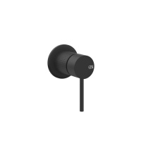 GESSI 316 встраиваемый смеситель на 1/2 на 1 источник (внешняя часть), цвет: Black XL - Gidratop.ru изображение