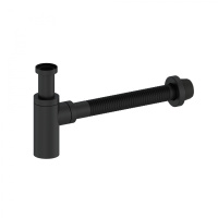 Сифон для раковины WONZON & WOGHAND, Черный матовый (WW-88SS101-MB)