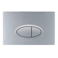 Кнопка смыва BB050CR.MAT, матовый хром - Gidratop.ru изображение