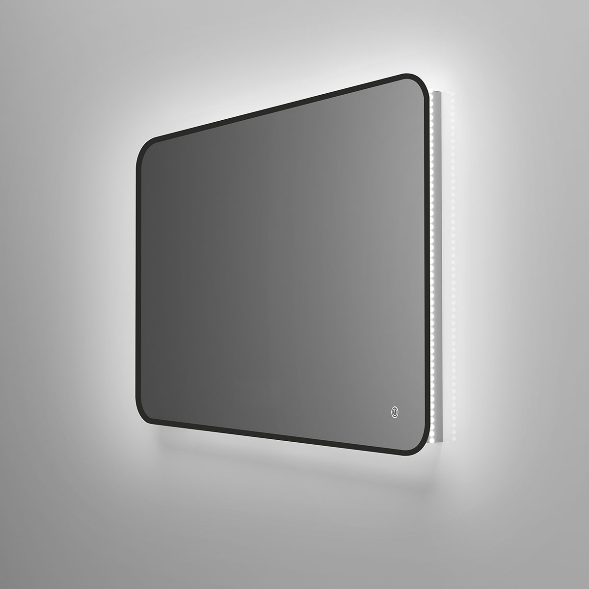 Зеркало LED VLM-3VC120B 1200х800 c сенсорным выключателем и диммером - Gidratop.ru изображение
