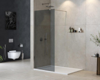 душевая перегородка CEZARES LIBERTA-L-1-100-120-GR-Cr