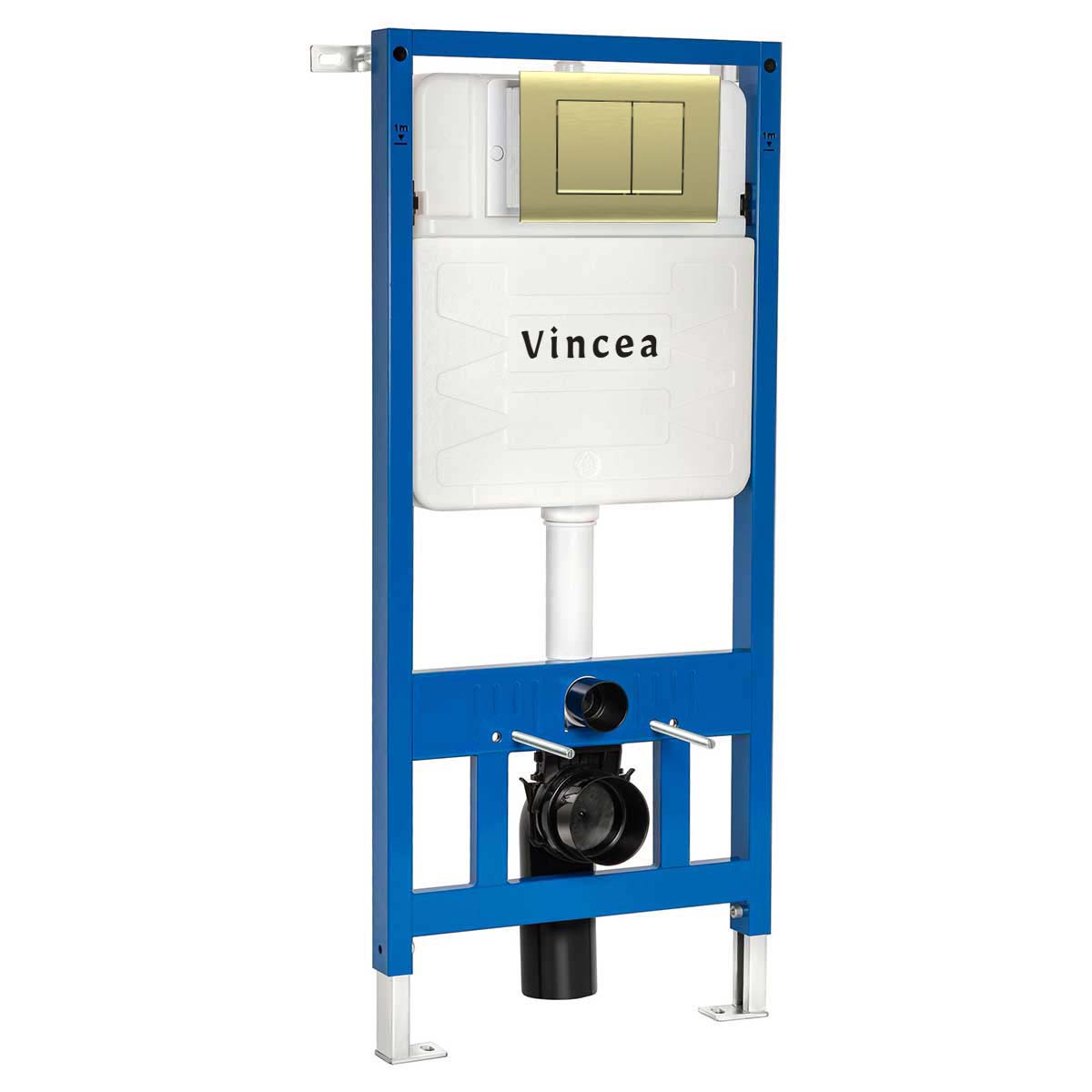 Инсталляция для подвесного унитаза Vincea VIS-601, 500*1112, цвет сине-белый - Gidratop.ru изображение