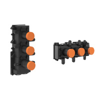 GESSI встраиваемая часть термостатического смесителя (до 2-х источников) - Gidratop.ru изображение