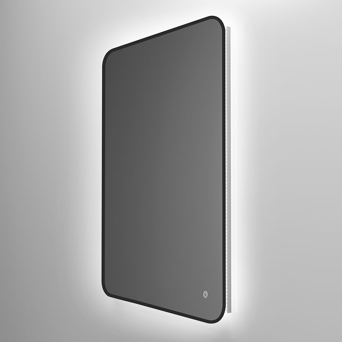 Зеркало LED VLM-3VC600B 600х800 c сенсорным выключателем и диммером - Gidratop.ru изображение