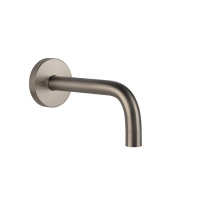 Gessi Emporio Via tortona настенный излив короткий, цвет: Finox Brushed Nickel - Gidratop.ru изображение