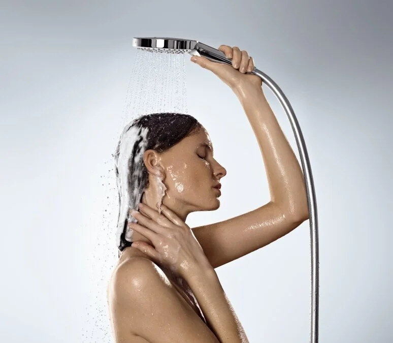 Ручной душ Hansgrohe Raindance Select 120 3jet EcoSmart 9 л/мин 26531000, цвет хром - Gidratop.ru изображение