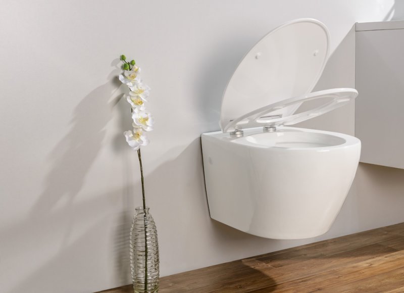 Унитаз подвесной безободковый BelBagno PROSPERO BB507B/BB2020SC - Gidratop.ru изображение