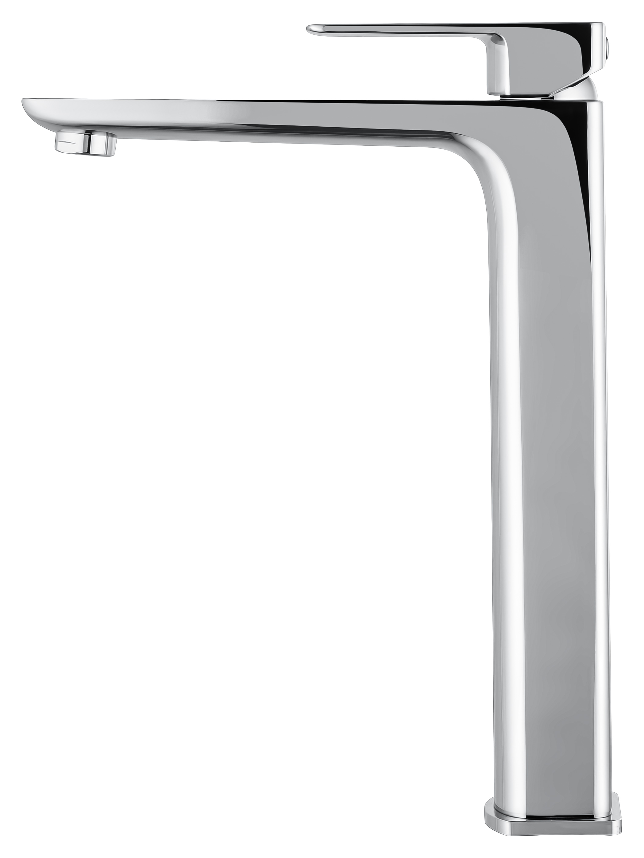 Смеситель для раковины высокий WONZON & WOGHAND EDGE, Хром (WW-88239003-CR) - Gidratop.ru изображение