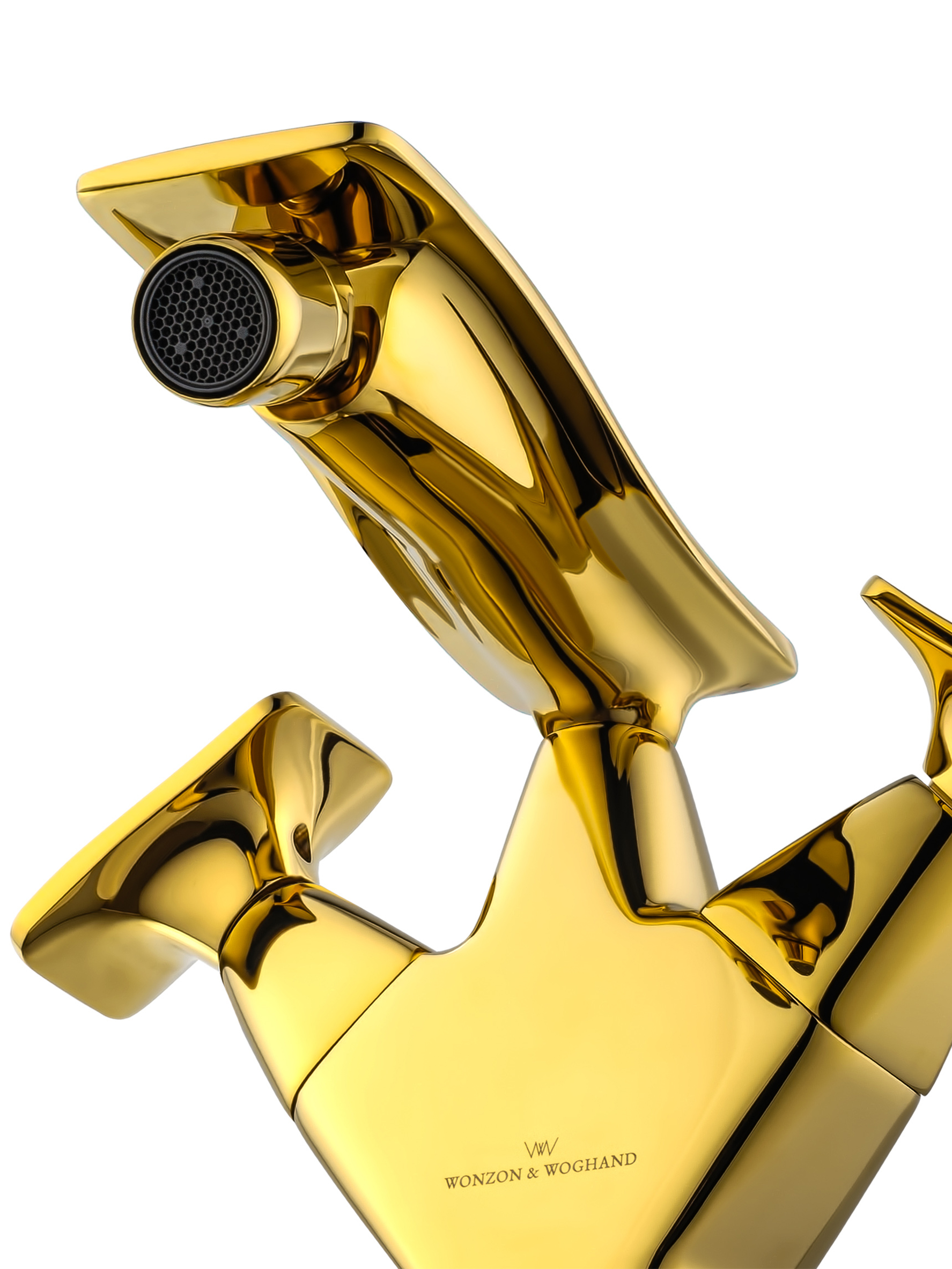 Смеситель для биде WONZON & WOGHAND SHAKESPEARE, Темное золото (WW-655001-DG) - Gidratop.ru изображение