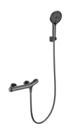 Смеситель для душа с термостатом WONZON & WOGHAND T-1000, Темный графит (WW-B2057-A-BGG)